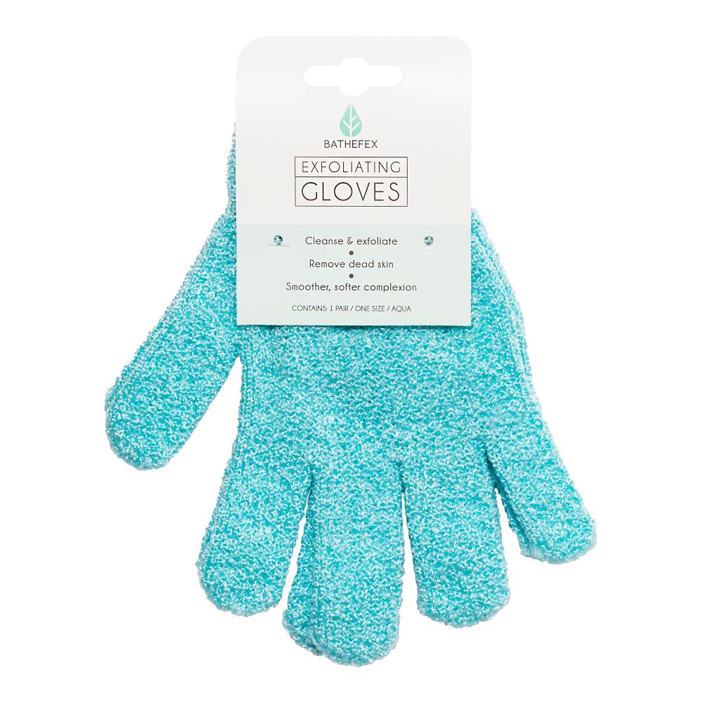 Bathefex - Exfoliating Body Glove (Aqua)