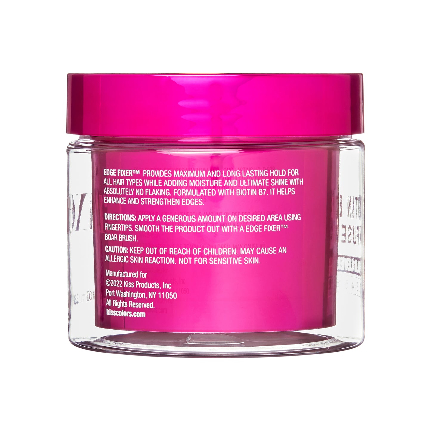 KISS Colors & Care - Edge Fixer Gel: Very Cherry