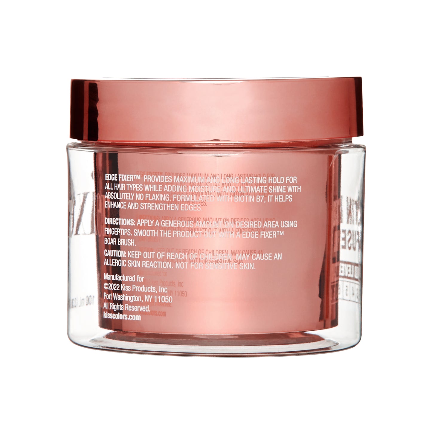 KISS Colors & Care - Edge Fixer Gel: Sweet Peach