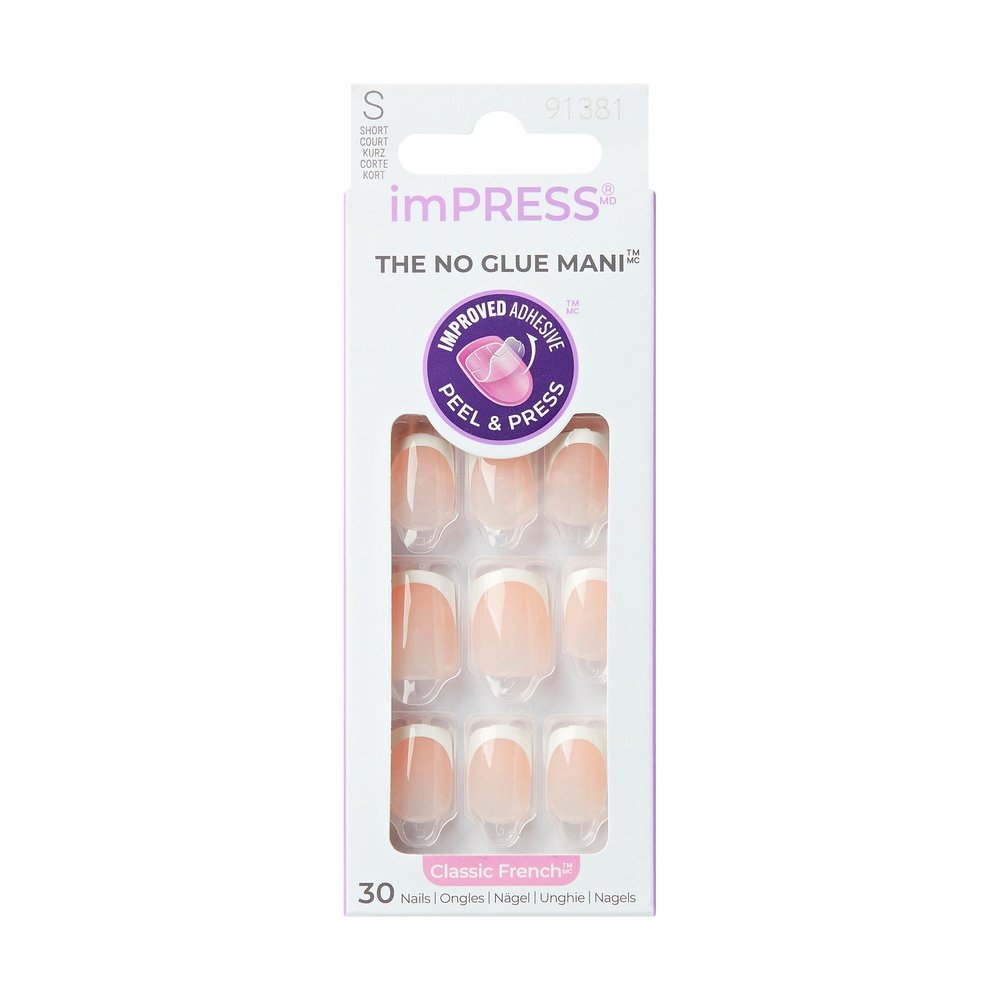 imPRESS Nails - Model (Classic French)