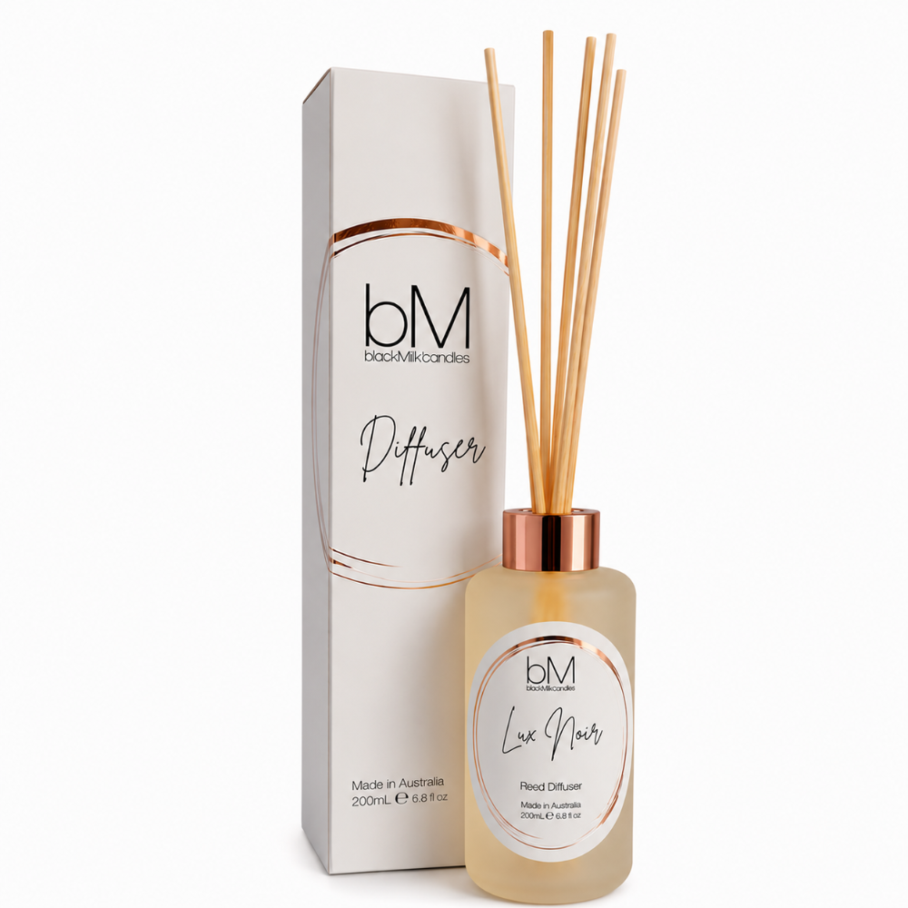 Reed Diffuser: Luxe Noir