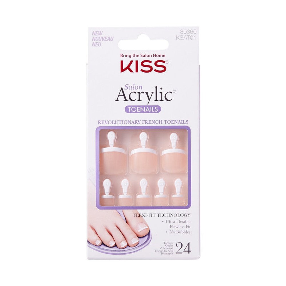 KISS Salon Acrylic Toenail - Walkaway