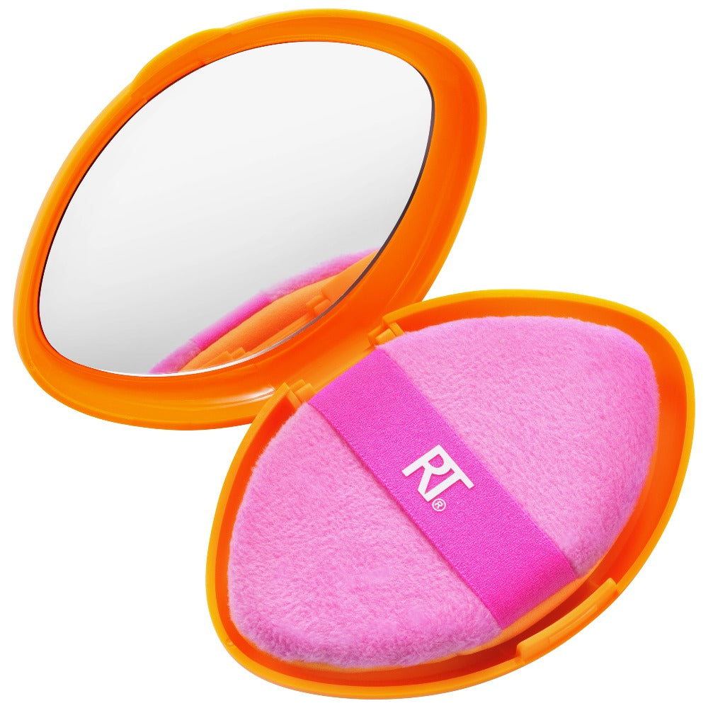 Real Techniques - Miracle 2-in-1 Powder Puff Sponge With Travel Case