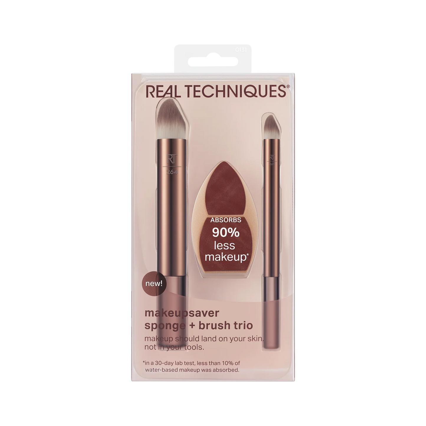 Real Techniques - Makeupsaver Sponge & Brush Trio