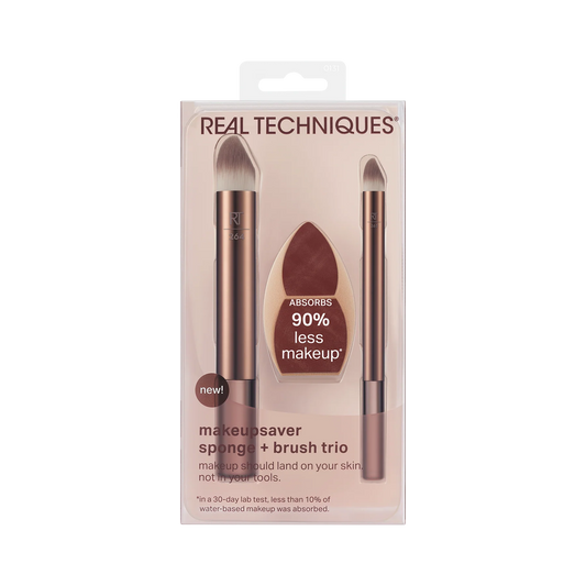 Real Techniques - Makeupsaver Sponge & Brush Trio