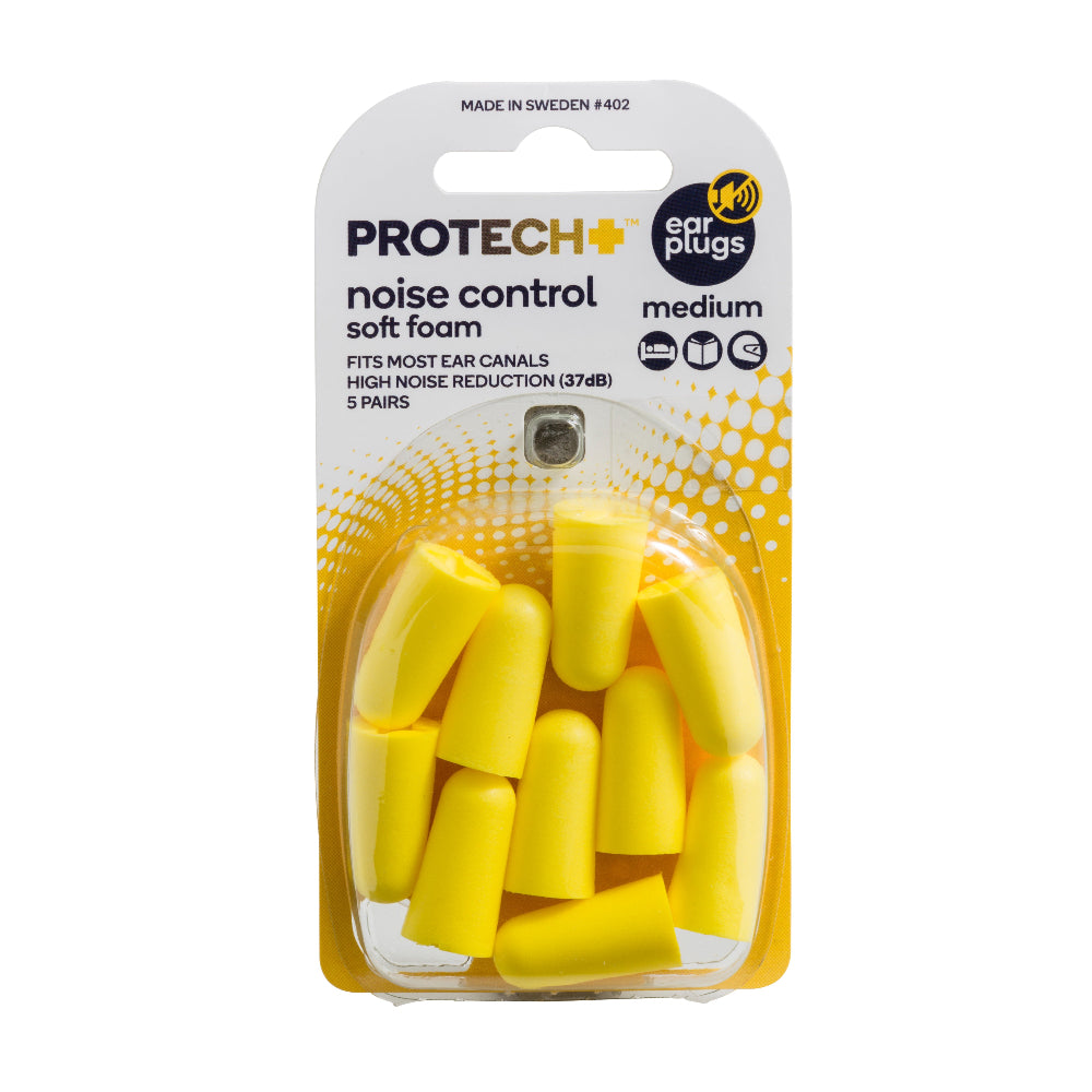 Protech - Noise Control Earplugs MEDIUM (5pk)