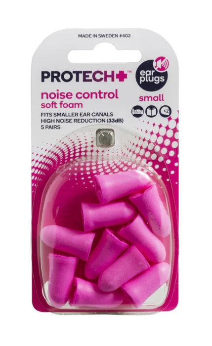 Protech - Noise Control Earplugs SMALL (5pk)