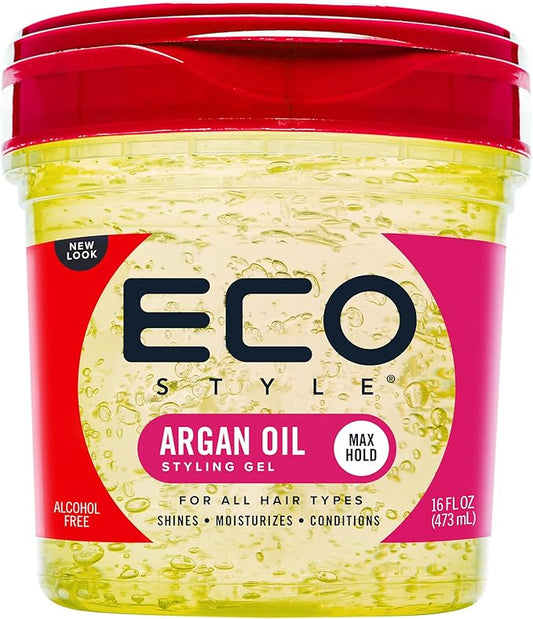 Eco Style Professional Styling Gel: Moroccan Argan Oil