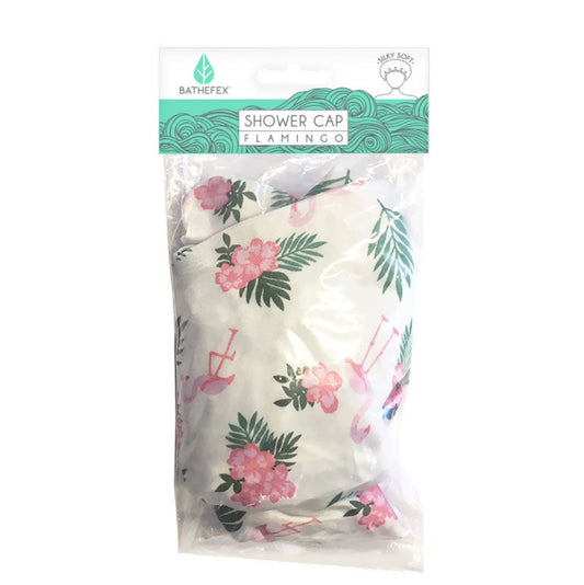 Bathefex - Shower Cap: Flamingo