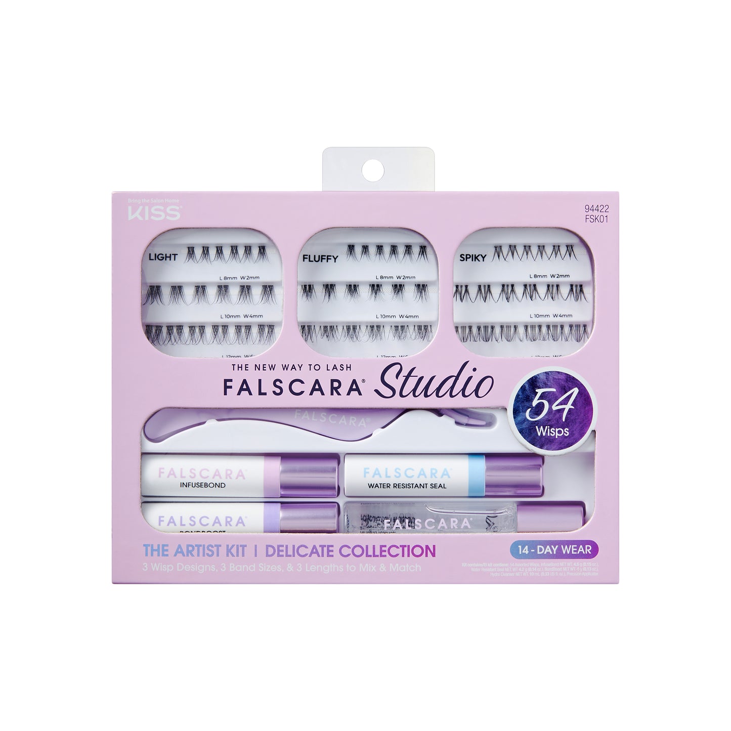 KISS - Falscara Studio Artist Kit: Delicate Collection
