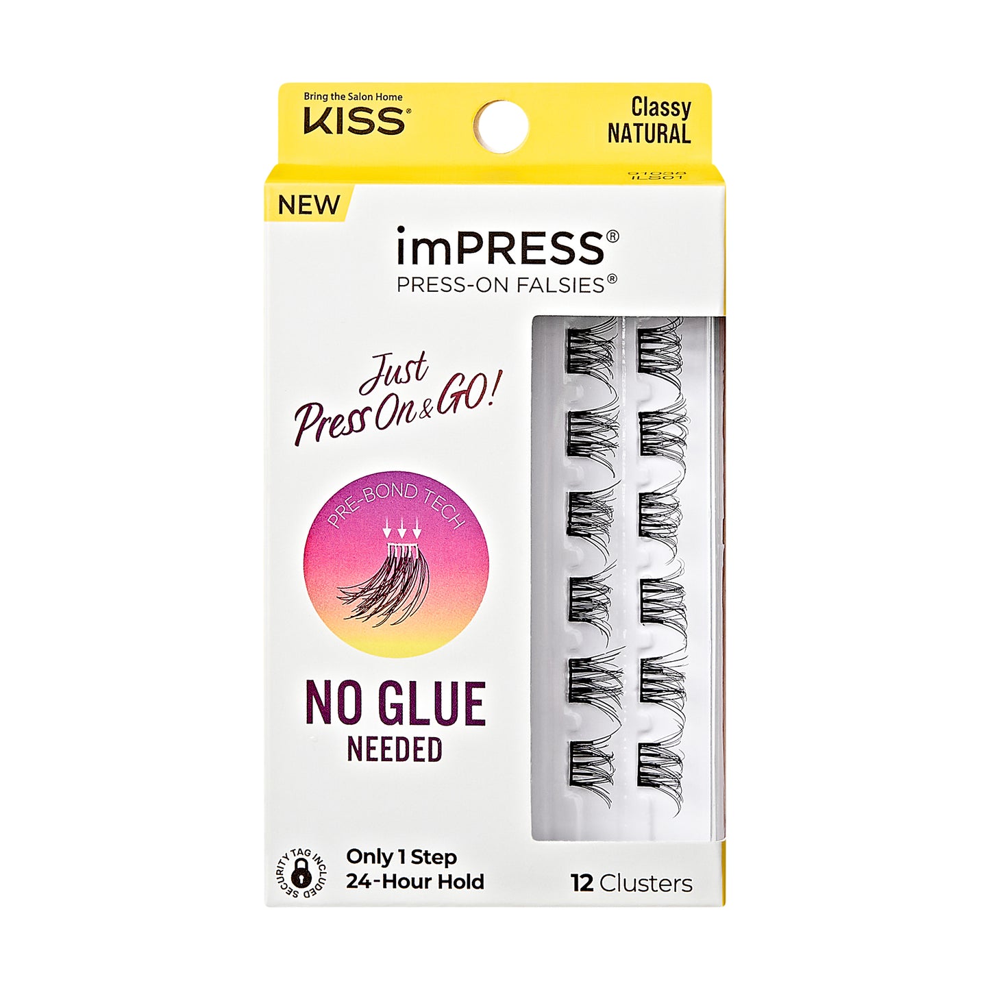 imPRESS Press-On Falsies Minipack - Natural: Classy