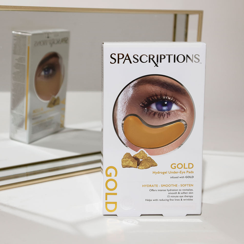 Spascriptions: Hydrogel Under Eye Pads - Gold