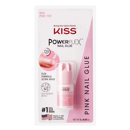 KISS - Powerflex Nail Glue (Pink)