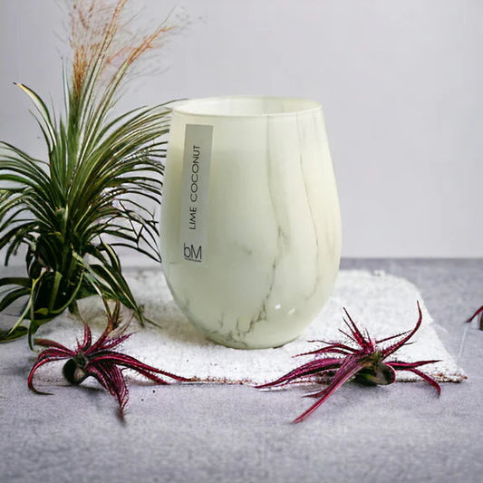 Watercolour White: Lime Coconut