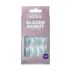 KISS Glazed Donut Nails: Blue Iced