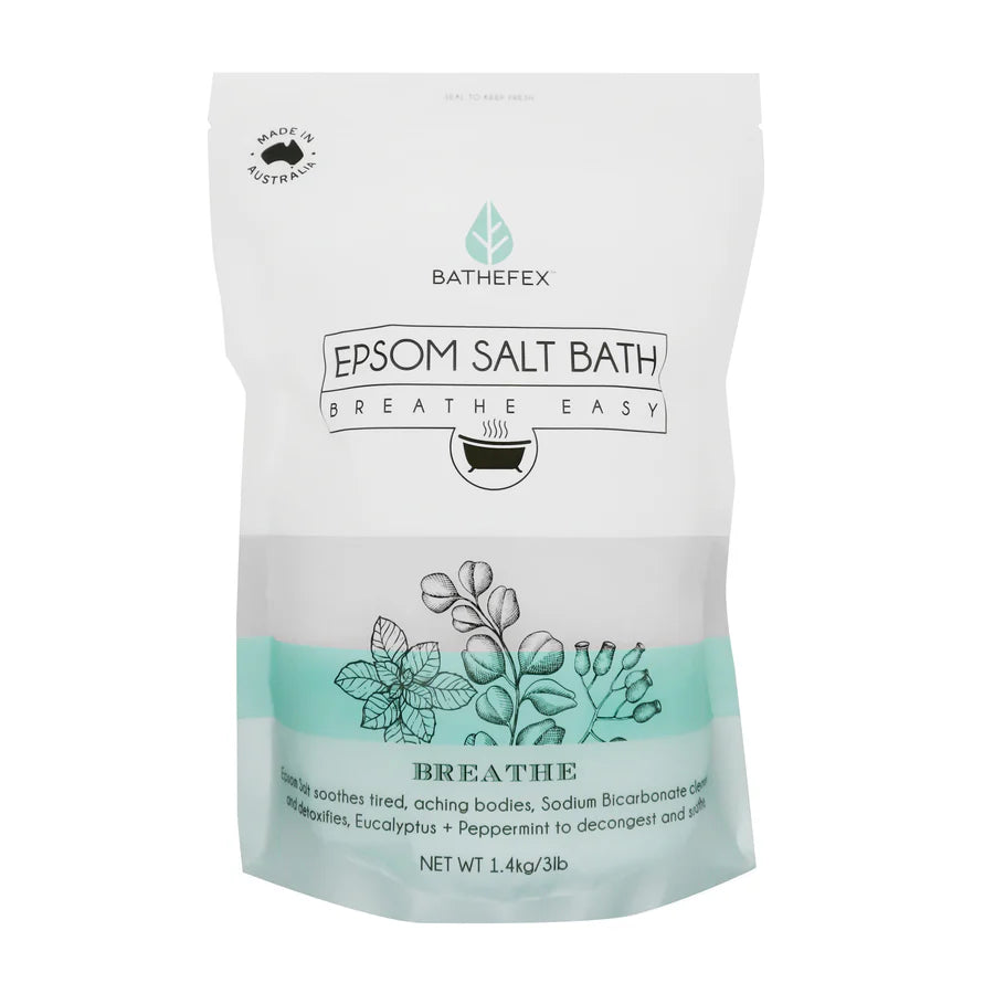 Bathefex - Epsom Salt Bath: Breathe Easy