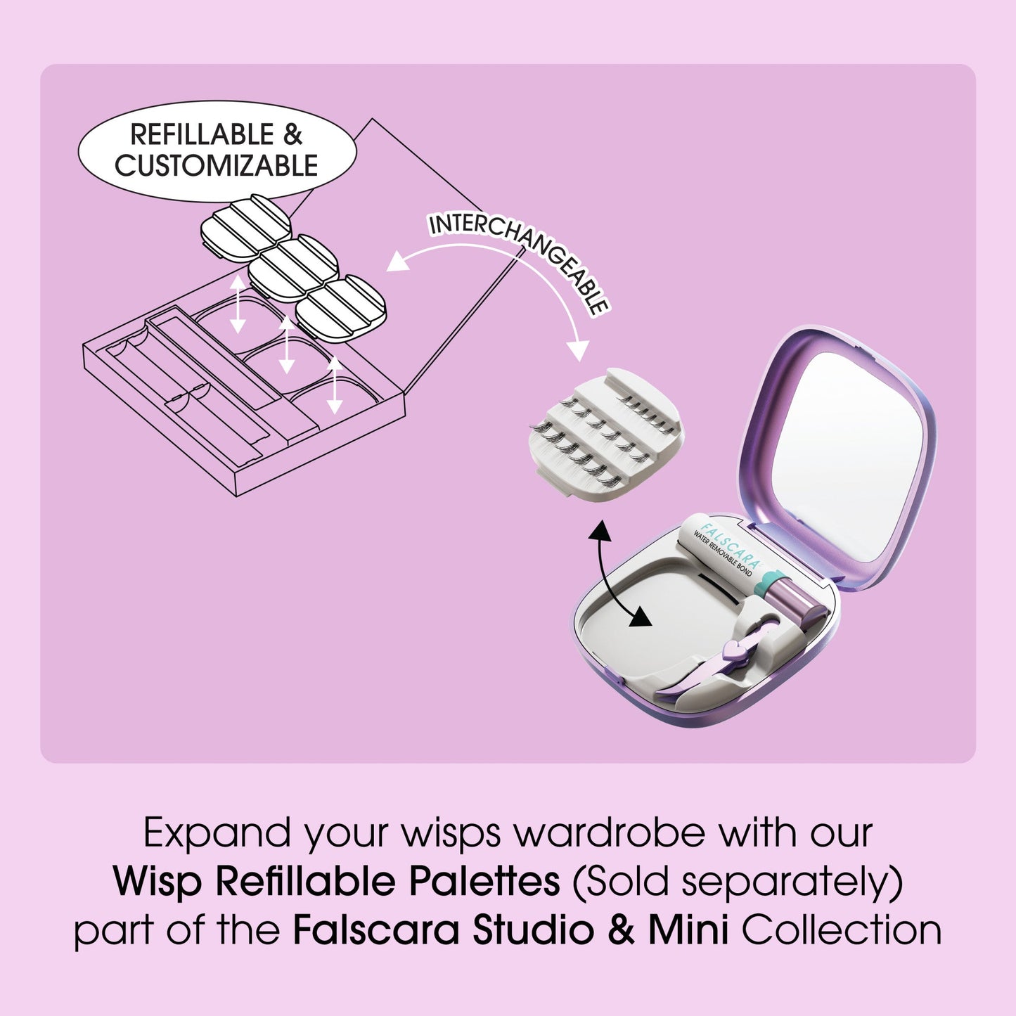 KISS - Falscara Studio Mini On The Go Kit