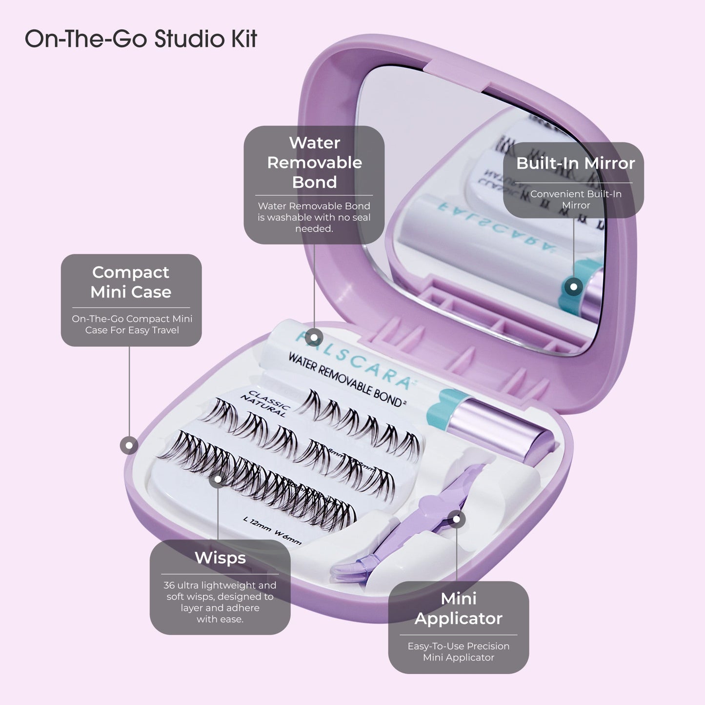 KISS - Falscara Studio Mini On The Go Kit