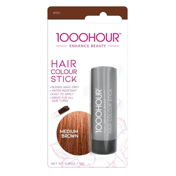 1000 Hour Hair Stick - Medium Brown