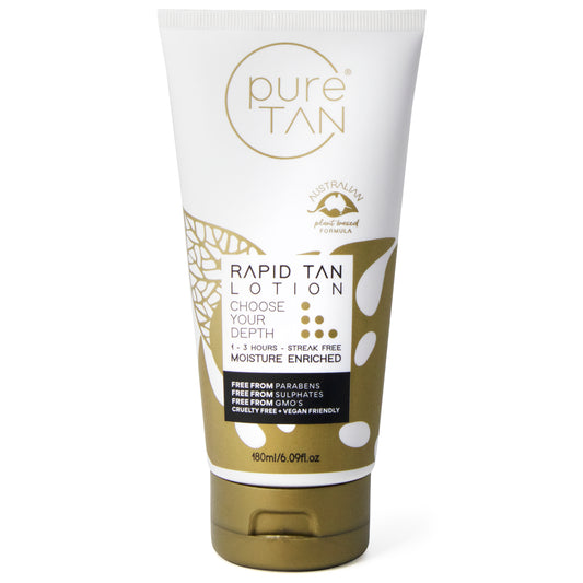 pureTAN: Rapid Tan Lotion 180ml