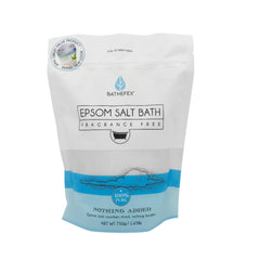 Bathefex - Epsom Salt Bath: Fragrance Free (1.4kg)