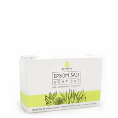 Bathefex - Epsom Soap Bar (Lime & Lemongrass)