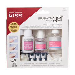 KISS - Brush on Gel Nail Kit