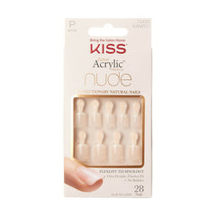 KISS Acrylic Nude French Nails - Holla Back