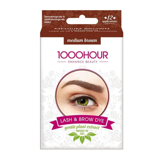 1000 Hour Lash & Brow Dye - Medium Brown