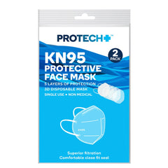 Protech - KN95 White Mask (2 pack)