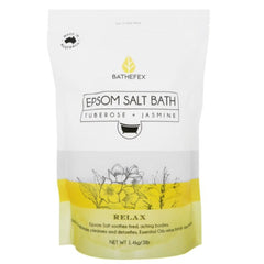 Bathefex - Epsom Salt Bath: Tuberose + Jasmine (1.4kg)